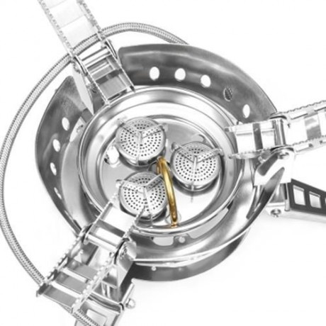 BULIN BL100 - B17 PORTABLE GAS STOVE FOR OUTDOOR COOKING (SILVER)