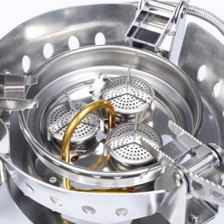 BULIN BL100 - B17 PORTABLE GAS STOVE FOR OUTDOOR COOKING (SILVER)
