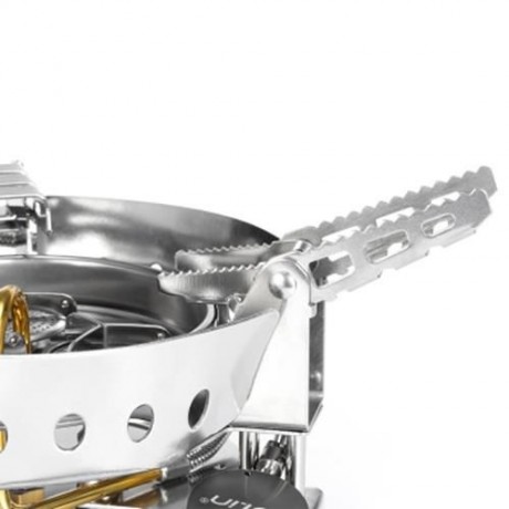 BULIN BL100 - B17 PORTABLE GAS STOVE FOR OUTDOOR COOKING (SILVER)