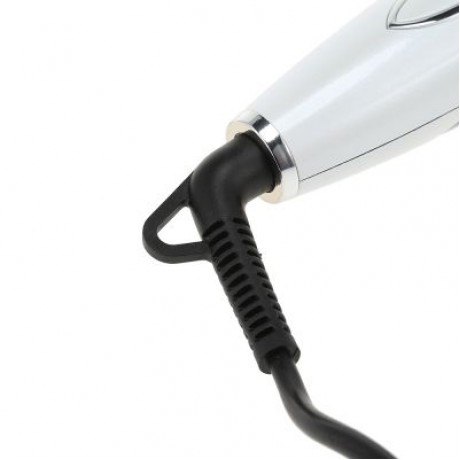 Ceramic Hair Brush Comb Hairbrush Straightening Steam Styler (WHITE)