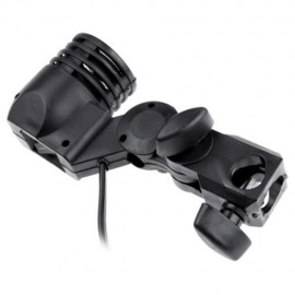 LIGHTDOW E27 SOCKET SINGLE LIGHT BRACKET PHOTOGRAPHY ACCESSORRY (BLACK)