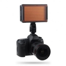 LIGHTDOW PRO LD - 160 LED VIDEO LAMP LIGHT FOR CANON / NIKON CAMERA DV CAMCORDER (BLACK)
