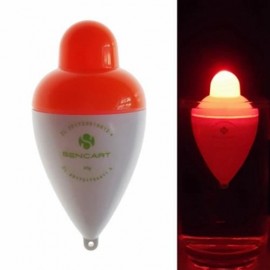 SENCART LED LUMINOUS FISHING FLOAT BUOY VERTICAL FLOATS BOBBERS TACKLE    BATTERY CR2032 (