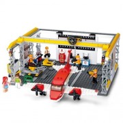 SLUBAN BUILDING BLOCKS EDUCATIONAL KIDS TOY AIRCRAFT HANGER OF AVIATION 599PCS (COLORMIX)