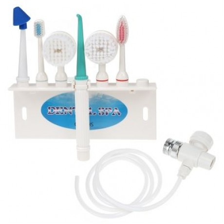 Dental Water Floss Oral Irrigator Teeth Cleaning Tool Set (COLORMIX)