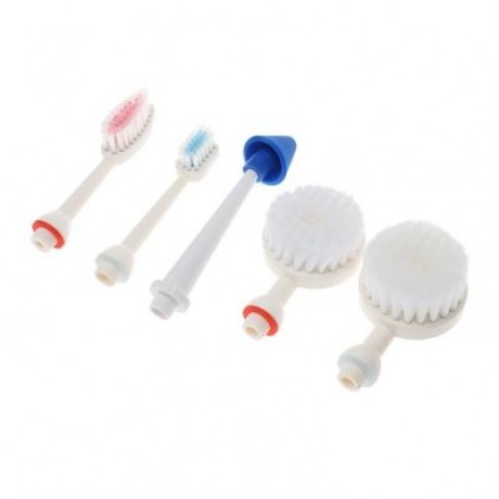 Dental Water Floss Oral Irrigator Teeth Cleaning Tool Set (COLORMIX)