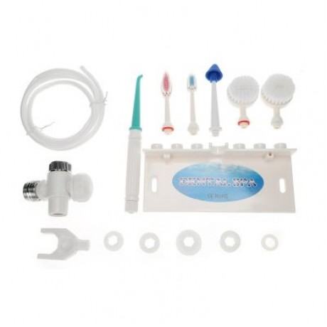 Dental Water Floss Oral Irrigator Teeth Cleaning Tool Set (COLORMIX)