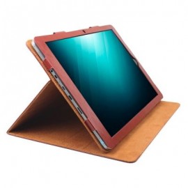 PU Leather Stand Folio Protective Cover for CHUWI Hi13 (BROWN)