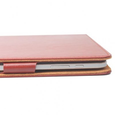 PU Leather Stand Folio Protective Cover for CHUWI Hi13 (BROWN)