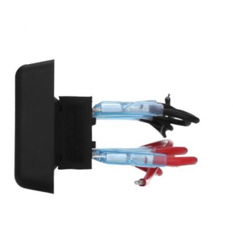 WUPP CS - 596A1 6 GANG 16A 12V SWITCH PANEL FOR VEHICLE (BLACK)