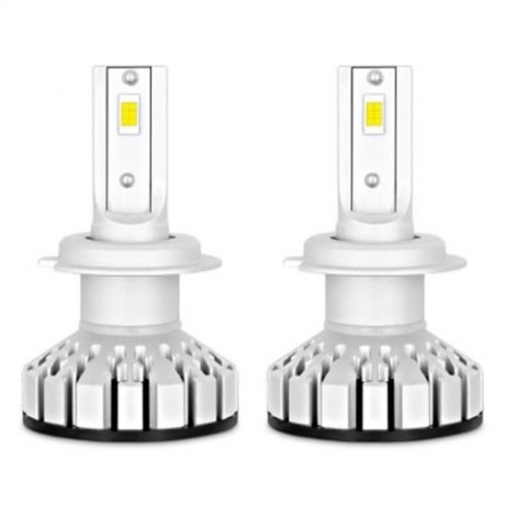 LS01 - R8 H7 AUTO CAR LED HEADLIGHT 100W 10000LM (SILVER WHITE)