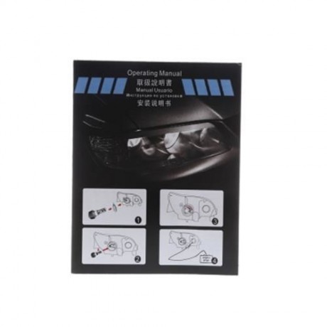 LS01 - R8 H7 AUTO CAR LED HEADLIGHT 100W 10000LM (SILVER WHITE)