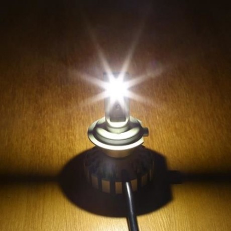 LS01 - R8 H7 AUTO CAR LED HEADLIGHT 100W 10000LM (SILVER WHITE)