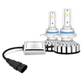 LS01 - R8 9012 / HIR2 AUTO CAR LED HEADLIGHT 100W 10000LM (SILVER WHITE)