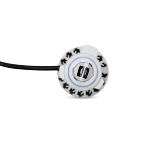 LS01 - R8 9012 / HIR2 AUTO CAR LED HEADLIGHT 100W 10000LM (SILVER WHITE)