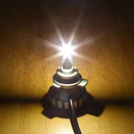 LS01 - R8 9012 / HIR2 AUTO CAR LED HEADLIGHT 100W 10000LM (SILVER WHITE)