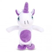 ELECTRIC TALKING WALK ANIMALS RECORDING PLUSH TOY (WHITE)