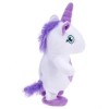ELECTRIC TALKING WALK ANIMALS RECORDING PLUSH TOY (WHITE)