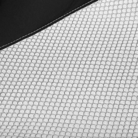 AUTO CARE AIR MESH POLYESTER FABRIC CAR SEAT PROTECTOR 9PCS (WHITE)