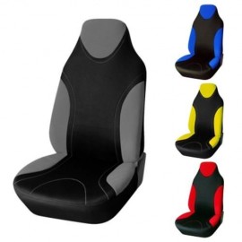 HIGH BACK BUCKET FRONT SEAT COVER UNIVERSAL FIT (RED)