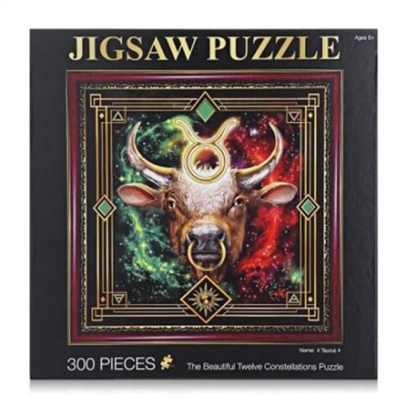 12 CONSTELLATIONS TAURUS PAPER PUZZLE EDUCATIONAL TOYS (COLORFUL)