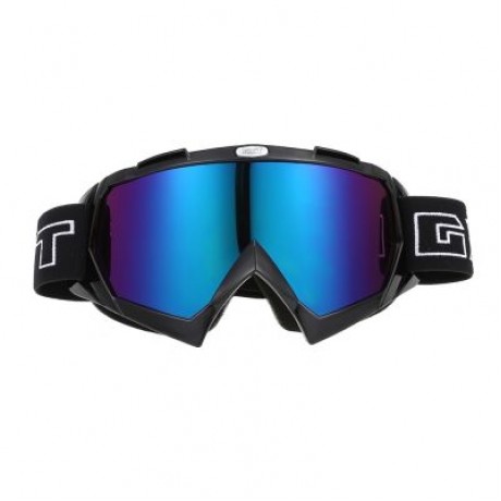 Windproof Motorcycle Motocross Goggles Cycling Skiing Glasses (BLACK)