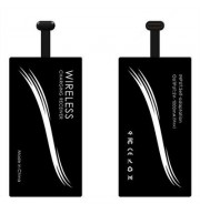 Minismile Qi Type-C Wireless Charging Receiver Acceptor Patch (BLACK)