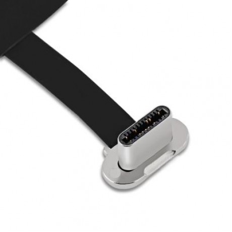 Minismile Qi Type-C Wireless Charging Receiver Acceptor Patch (BLACK)