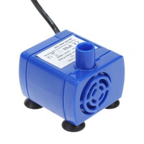 Little Pet Fountain Automatic Cat Dog Kitten Water Drinking Filter (BLUE)