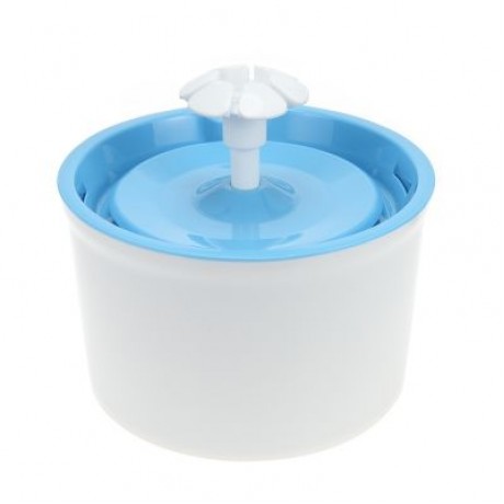 Little Pet Fountain Automatic Cat Dog Kitten Water Drinking Filter (BLUE)