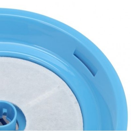 Little Pet Fountain Automatic Cat Dog Kitten Water Drinking Filter (BLUE)