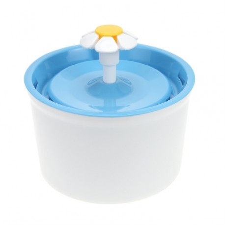 Little Pet Fountain Automatic Cat Dog Kitten Water Drinking Filter (BLUE)