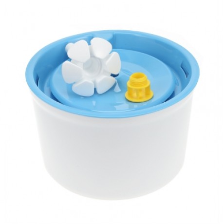 Little Pet Fountain Automatic Cat Dog Kitten Water Drinking Filter (BLUE)