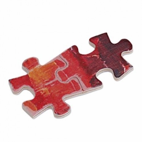WOODEN LUMINOUS PUZZLES OIL PAINTING SERIES SUNSET SCENE (COLORFUL)
