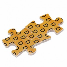 LUMINOUS WOODEN PUZZLES OIL PAINTING SERIES TOWER (COLORFUL)