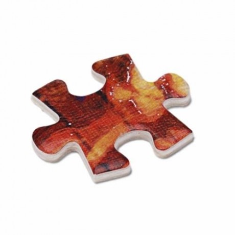 LUMINOUS WOODEN PUZZLES OIL PAINTING SERIES TOWER (COLORFUL)