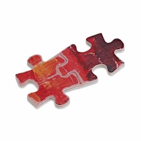 LUMINOUS WOODEN PUZZLES OIL PAINTING SERIES TOWER (COLORFUL)