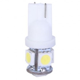 JIAWEN 10PCS T10 LED CAR BULBS 5050 SMD WHITE WEDGE INTERIOR SIDE DASHBOARD LICENSE LIGHT 