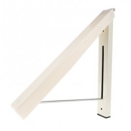Household Foldable Indoor Clothes Hanger Drying Rack (WHITE)