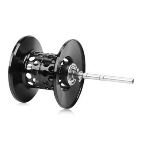 TSURINOYA XF - 50 LEFT / RIGHT HAND METAL SPOOL FISHING REEL (RED)