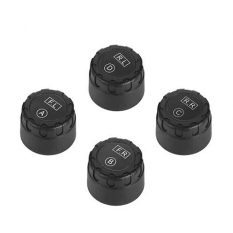 ZEEPIN C220 CAR TPMS VOICE BROADCAST 4 EXTERNAL SENSORS (BLACK)