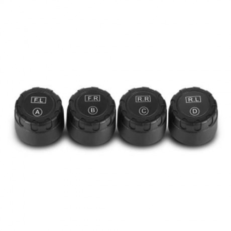 ZEEPIN C220 CAR TPMS VOICE BROADCAST 4 EXTERNAL SENSORS (BLACK)