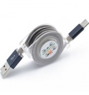 USB2.0 for Android Luminescence Data Cable (BLACK)