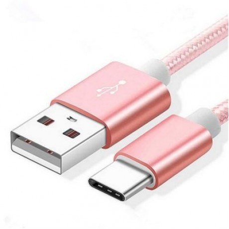 Type C Cable USB C Cable Nylon Braided Fast Charger Sync Cord for Samsung Galaxy Note 8 S8