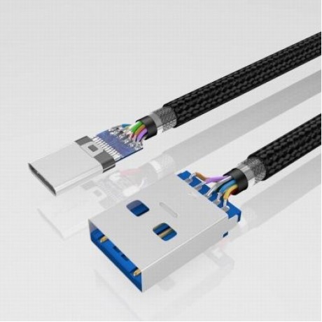 USB3.1 Type-C Data  Cable For Samsung S8 Plus Huawei P10 P9 Mate 9 Xiaomi mi6 mi5 Cables C