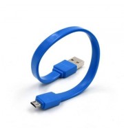 Cable for V8 Charging line 20cm Creative Candy packaging Data Line USB Charger (BLUE)