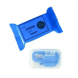 Cable for V8 Charging line 20cm Creative Candy packaging Data Line USB Charger (BLUE)