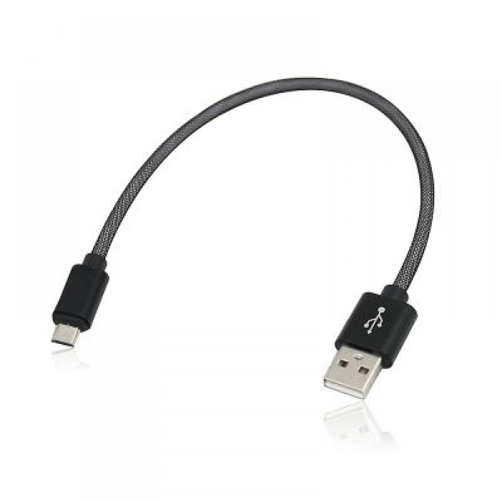 Minismile 3.4A Quick Charge Micro USB to USB 2.0 Charging / Data Transfer Cable (25cm) (BL Minismile 3.4A Quick Charge Micro USB to USB 2.0 Charging / Data Transfer Cable (25cm) (BL