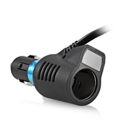 HSC 200B CAR CHARGER CUP SHAPE CIGARETTE LIGHTER SOCKETS (BLUE)