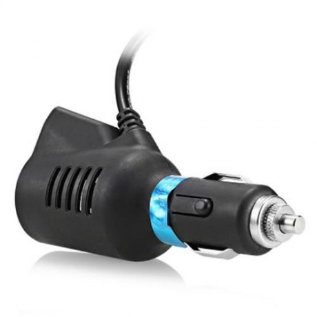 HSC 200B CAR CHARGER CUP SHAPE CIGARETTE LIGHTER SOCKETS (BLUE)
